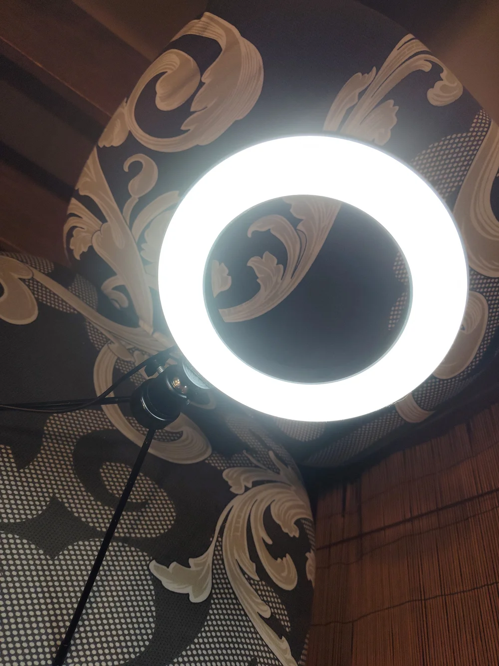 LED Ring Light with Tripod - Black White